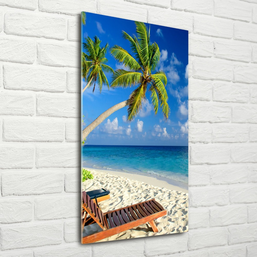 Acrylic print Tropical beach