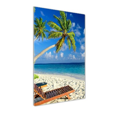 Acrylic print Tropical beach