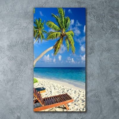 Acrylic print Tropical beach