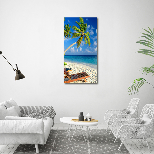 Acrylic print Tropical beach