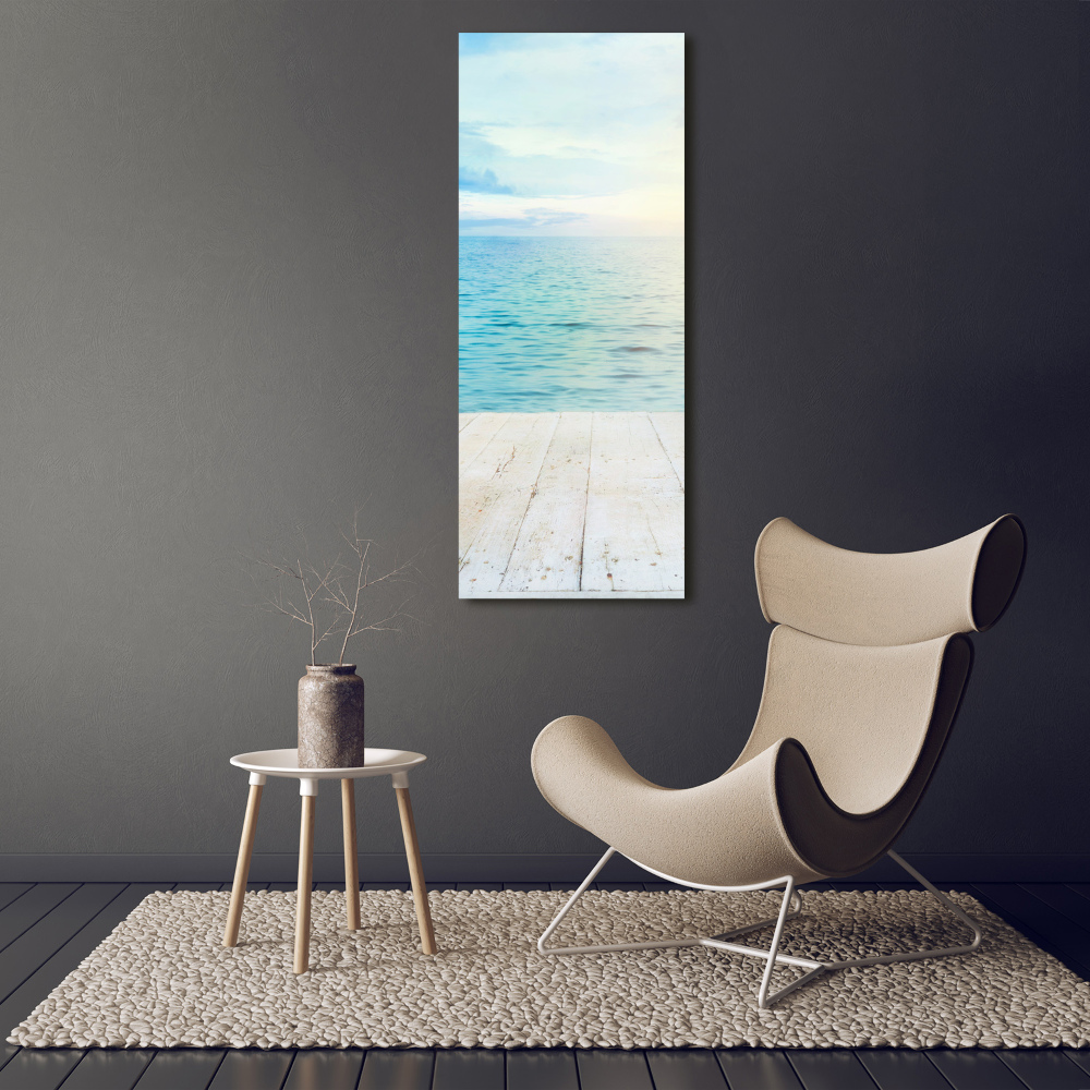 Acrylic print Tropical beach