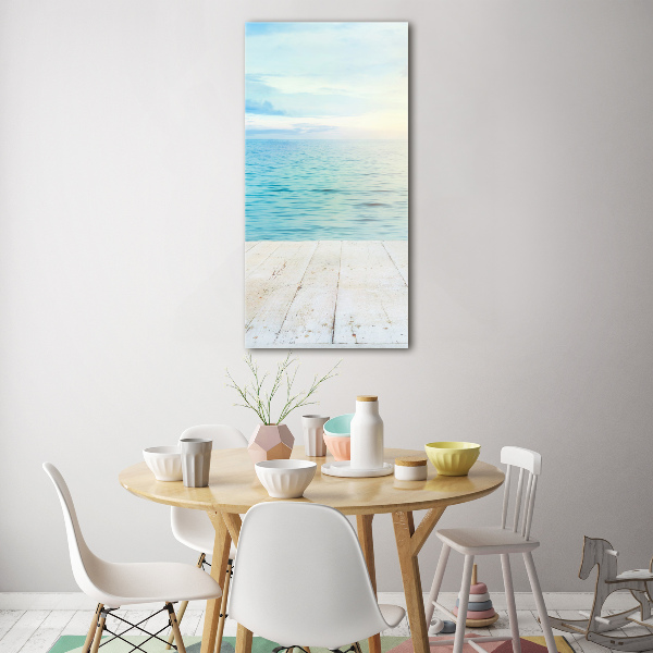 Acrylic print Tropical beach