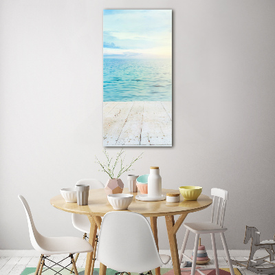 Acrylic print Tropical beach