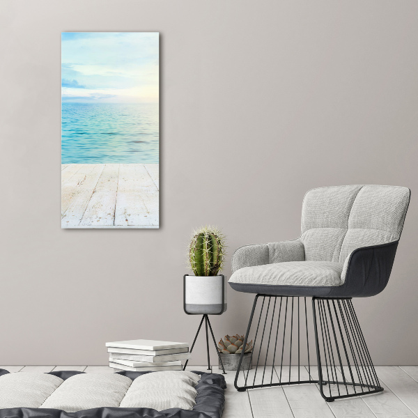 Acrylic print Tropical beach