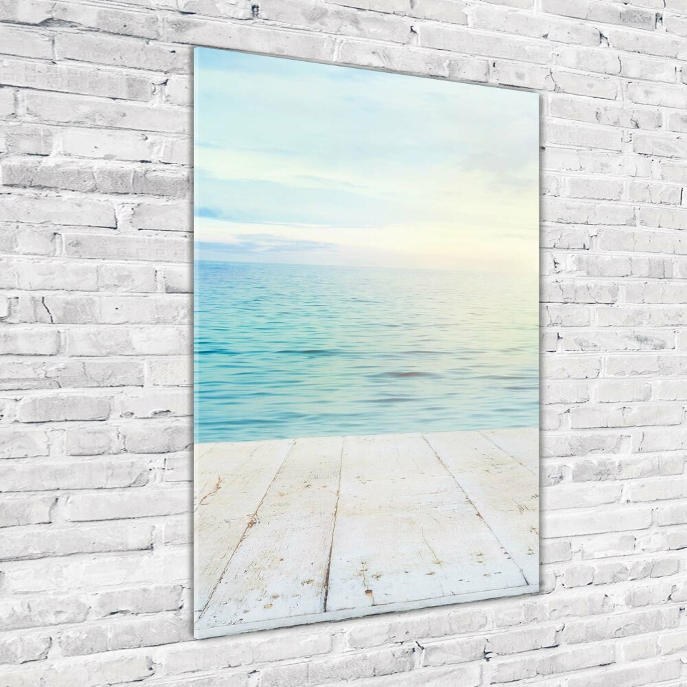 Acrylic print Tropical beach