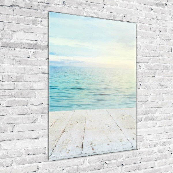 Acrylic print Tropical beach