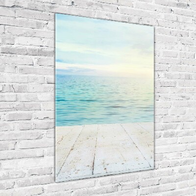 Acrylic print Tropical beach