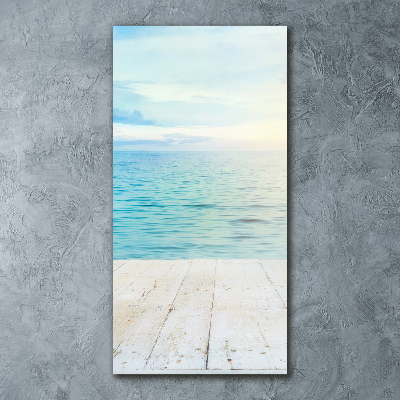 Acrylic print Tropical beach