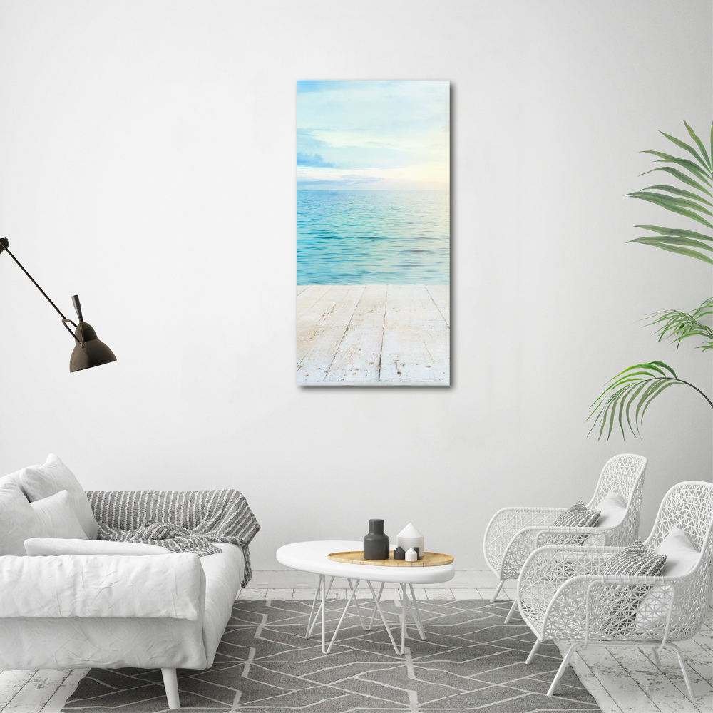 Acrylic print Tropical beach