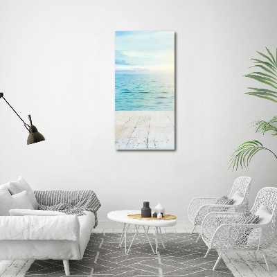 Acrylic print Tropical beach