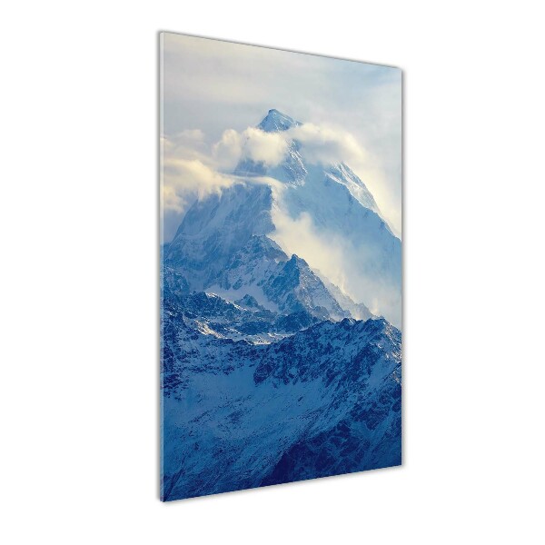 Print on acrylic glass Top of the mountain