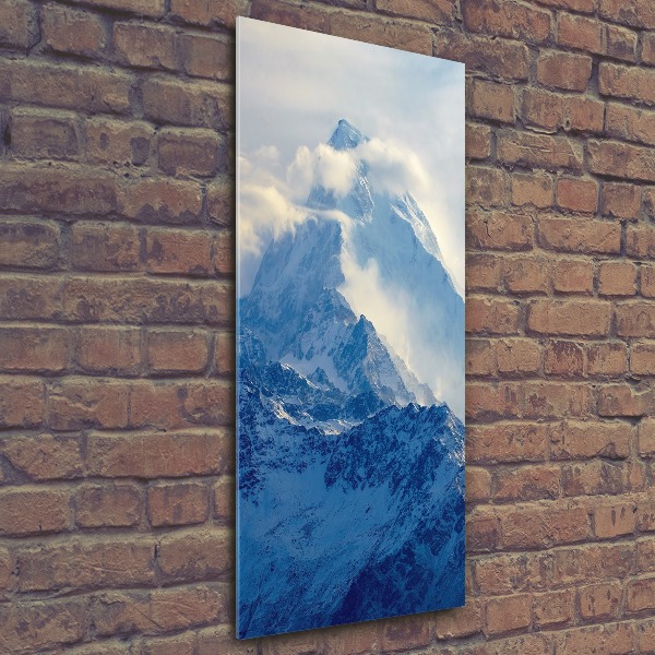 Print on acrylic glass Top of the mountain