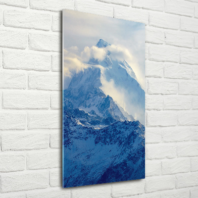 Print on acrylic glass Top of the mountain