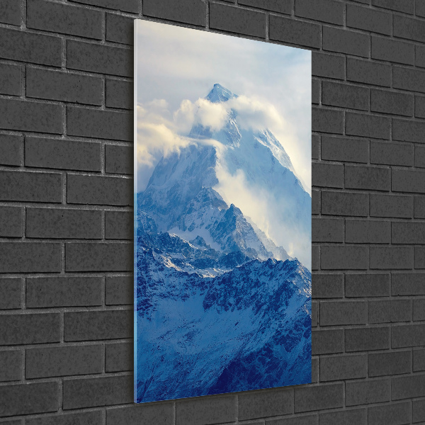 Print on acrylic glass Top of the mountain