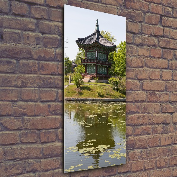 Print on acrylic glass Japanese park