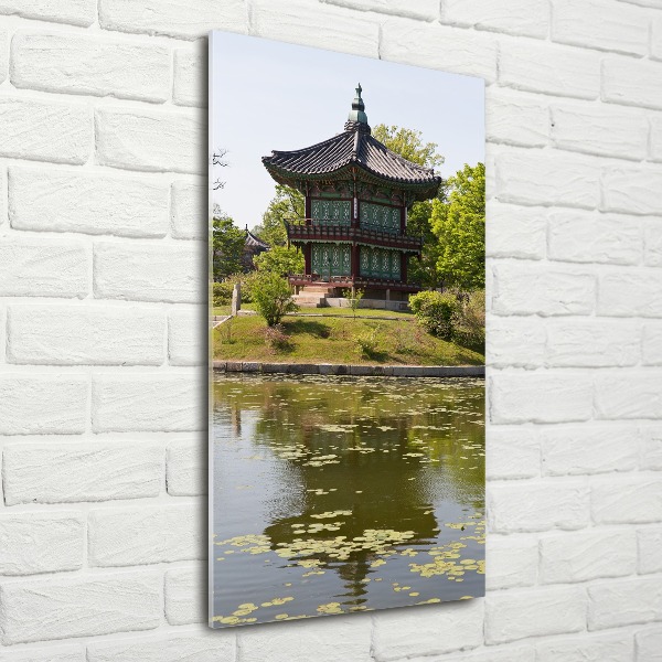 Print on acrylic glass Japanese park