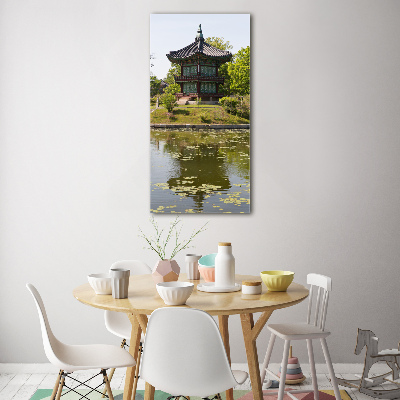 Print on acrylic glass Japanese park