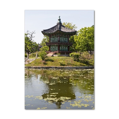 Print on acrylic glass Japanese park