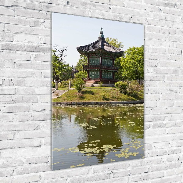 Print on acrylic glass Japanese park