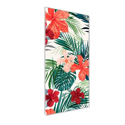 Print on acrylic Hawaiian flowers