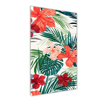 Print on acrylic Hawaiian flowers