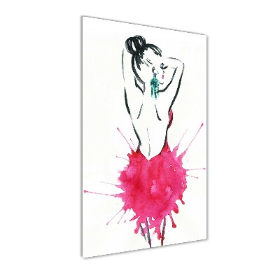 Wall art acrylic Fashion illustration