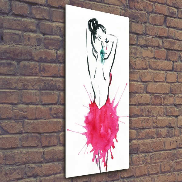 Wall art acrylic Fashion illustration