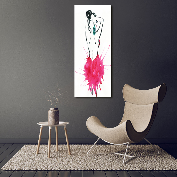 Wall art acrylic Fashion illustration