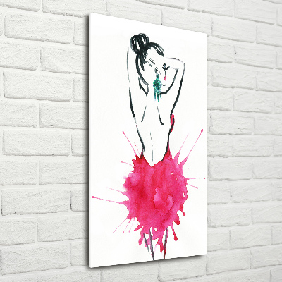 Wall art acrylic Fashion illustration