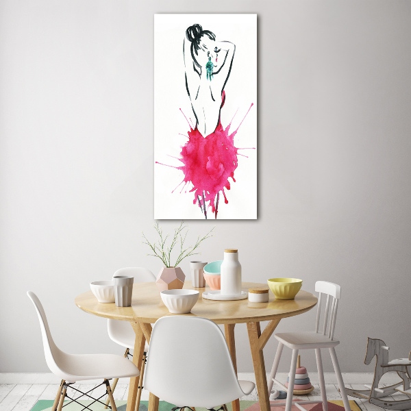 Wall art acrylic Fashion illustration