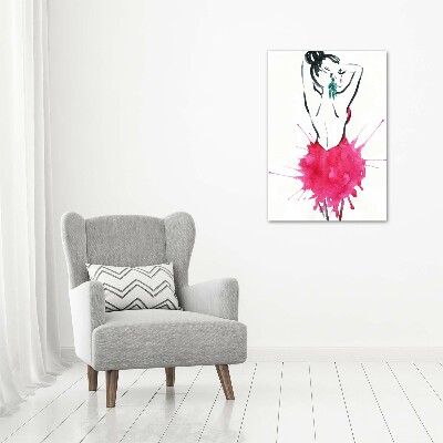 Wall art acrylic Fashion illustration