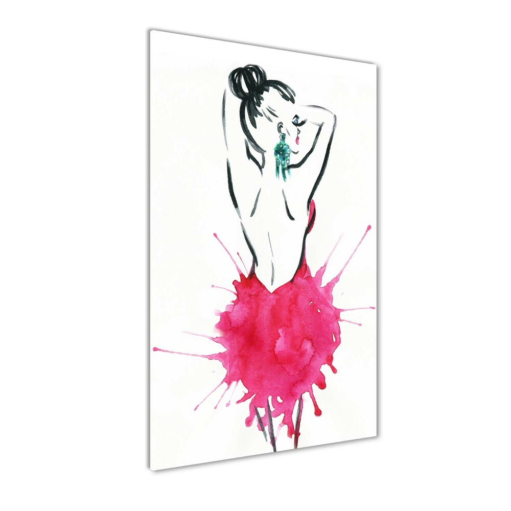 Wall art acrylic Fashion illustration