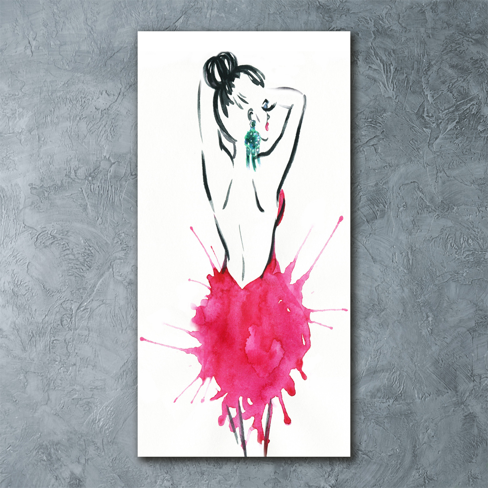 Wall art acrylic Fashion illustration