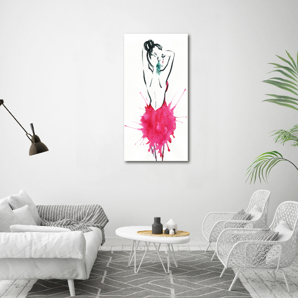 Wall art acrylic Fashion illustration