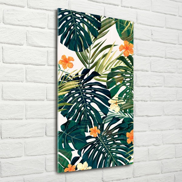 Acrylic print Hawaiian pattern