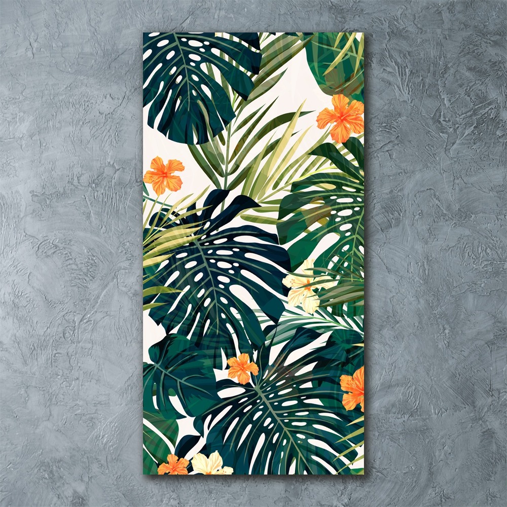 Acrylic print Hawaiian pattern