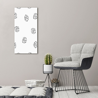 Print on acrylic Abstract pattern