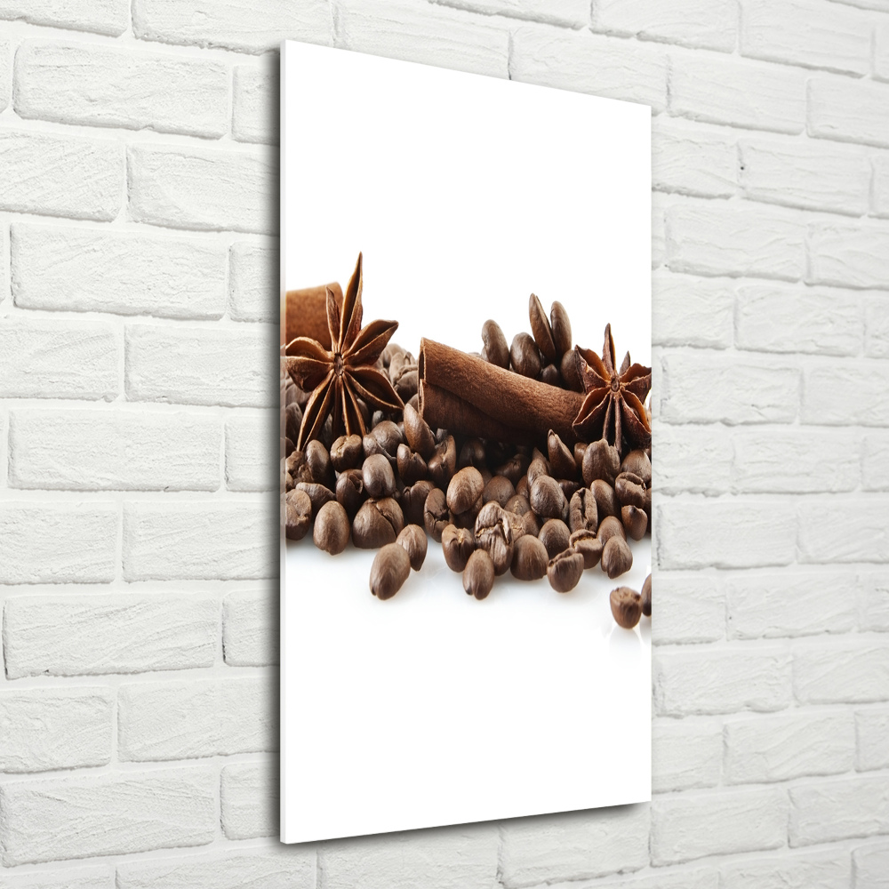 Wall art acrylic Coffee beans