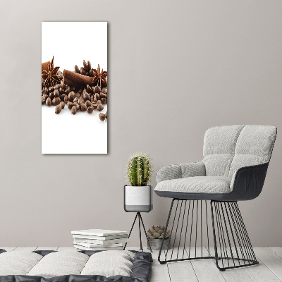 Wall art acrylic Coffee beans