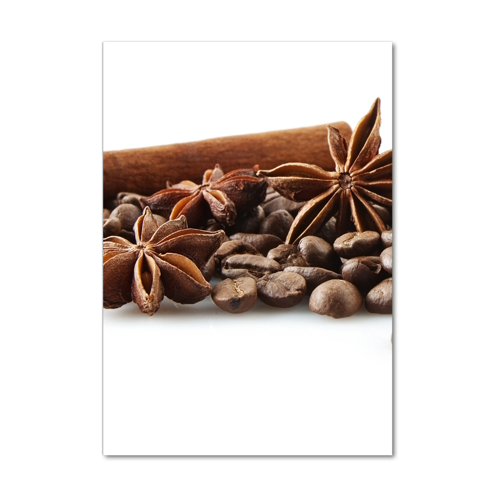 Wall art acrylic Coffee beans