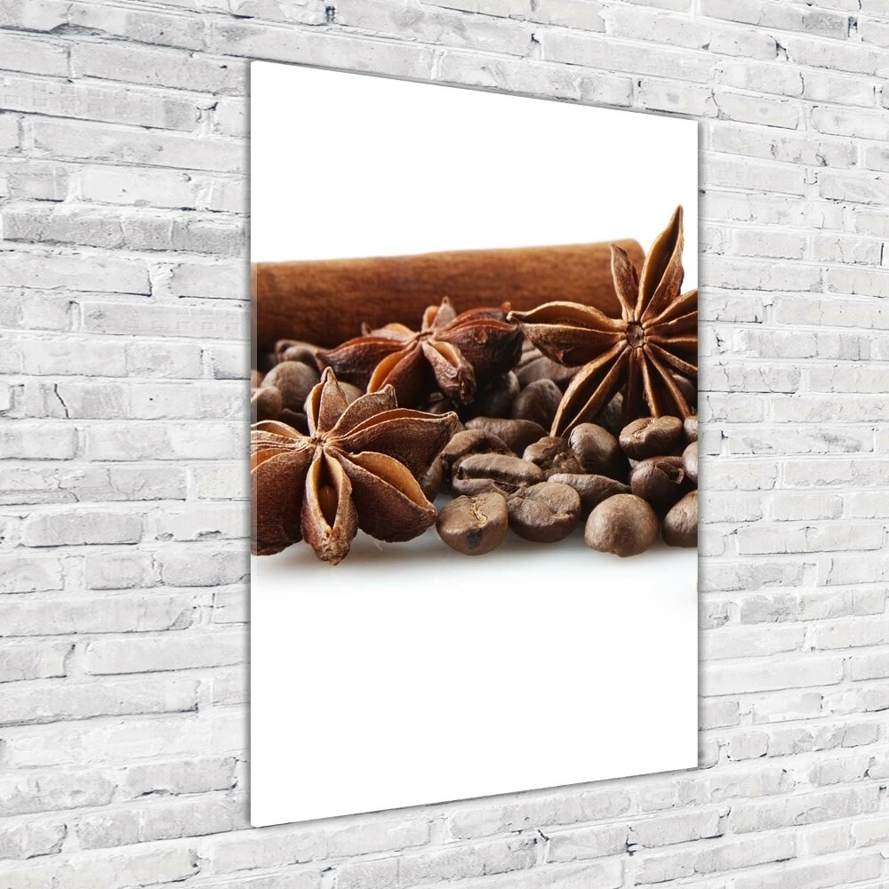 Wall art acrylic Coffee beans