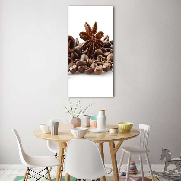 Wall art acrylic Coffee beans