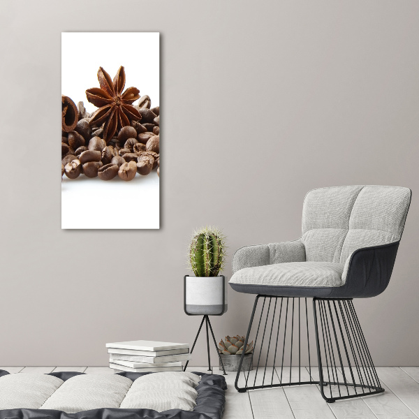 Wall art acrylic Coffee beans