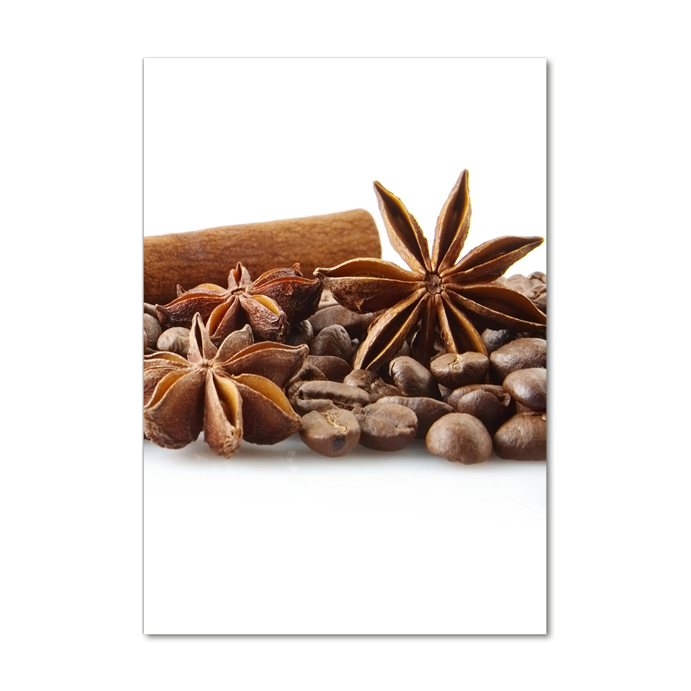 Wall art acrylic Coffee beans