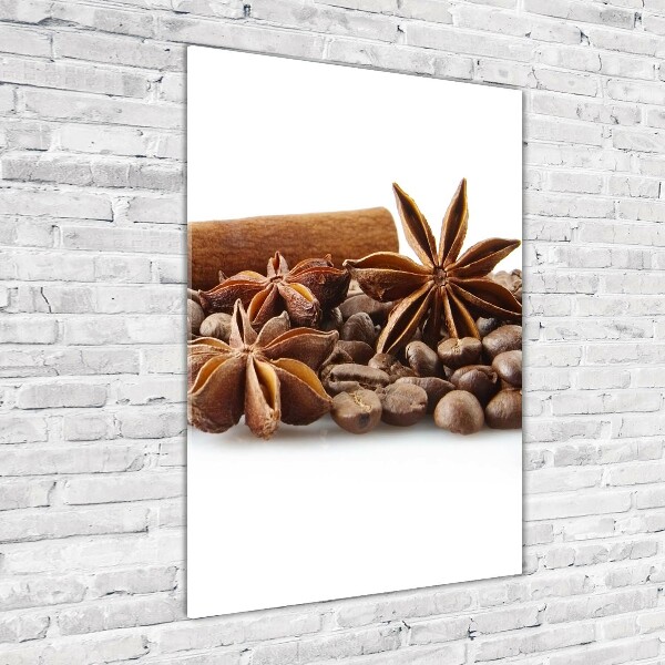 Wall art acrylic Coffee beans