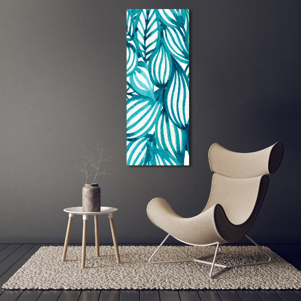 Acrylic print Leaves