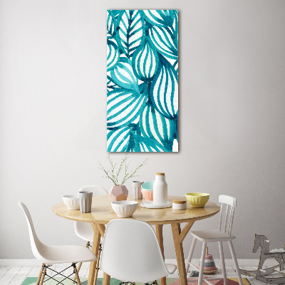 Acrylic print Leaves