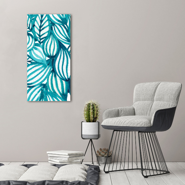 Acrylic print Leaves