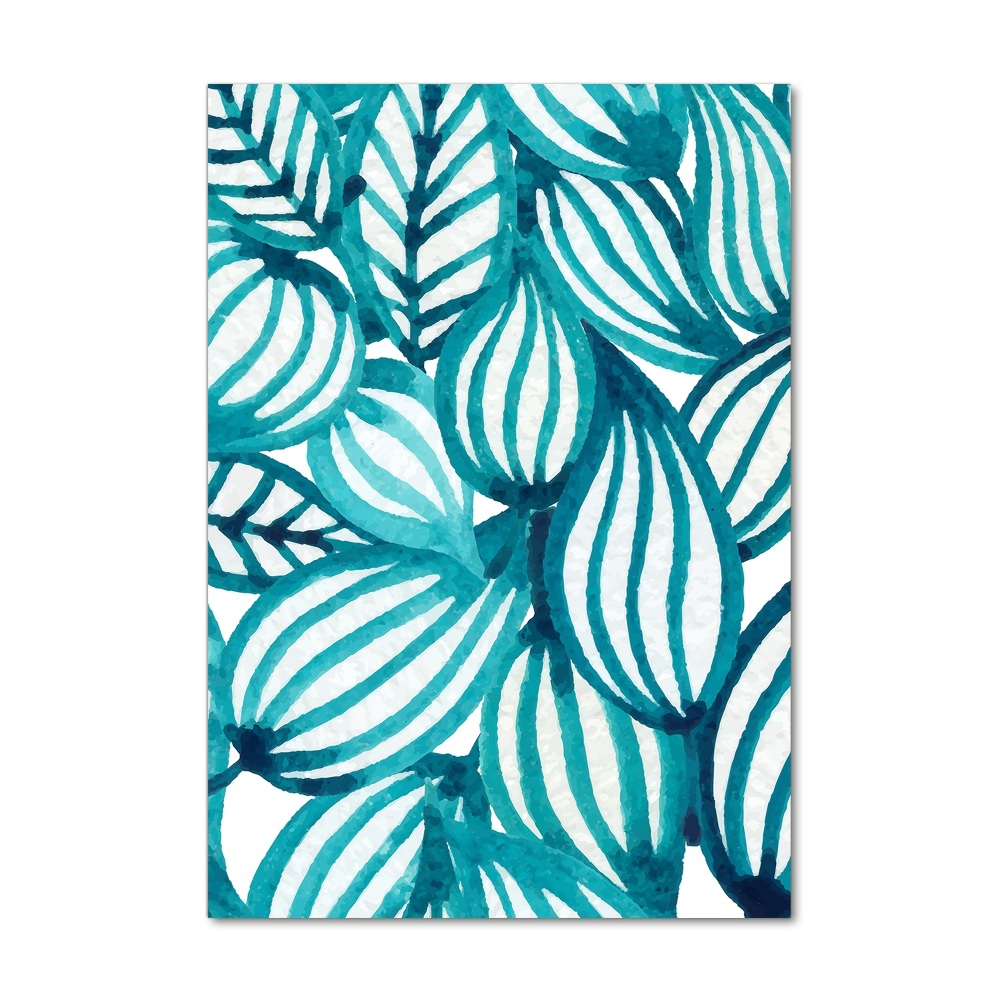 Acrylic print Leaves