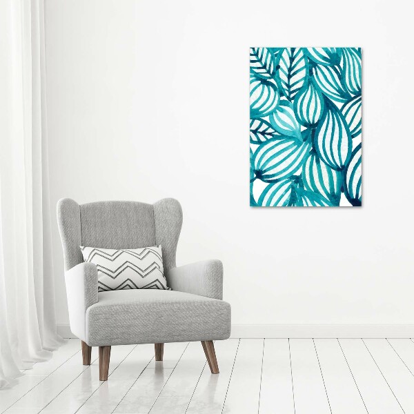 Acrylic print Leaves